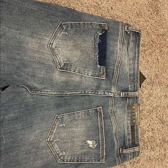 Classic Blue Straight Leg Jeans by Rag & Bone - Picture 4 of 6